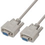 Aisens Cable Serie RS232 DB9 Hembra a DB9 Hembra 1,8 m Beige
